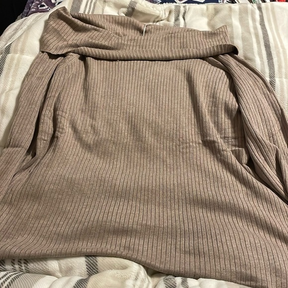 NWT Stitch Fix Evolution Buckskin Heather Thick Long Sleeve Top Sz 3X Soft Cozy - Picture 9 of 10